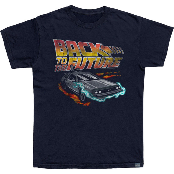 Made In Usa Lightning Delorean Back To The Future Tshirt
